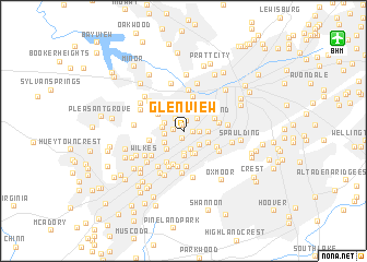 map of Glenview