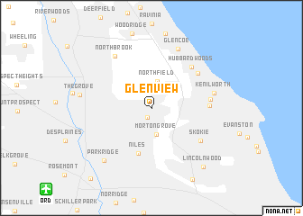 map of Glenview