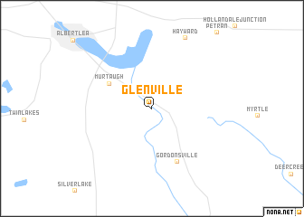 map of Glenville