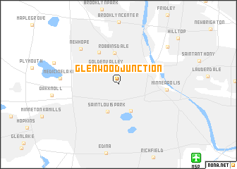 map of Glenwood Junction