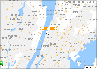 map of Glenwood