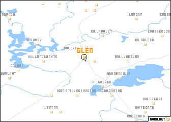 map of Glen