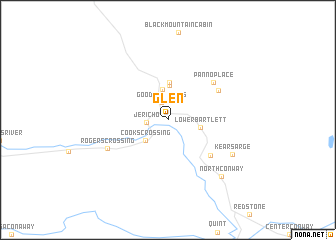 map of Glen