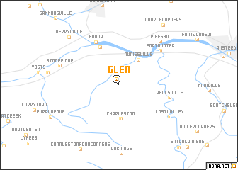 map of Glen