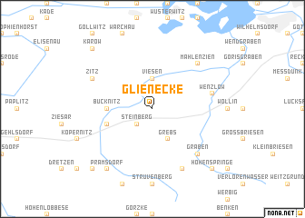 map of Glienecke