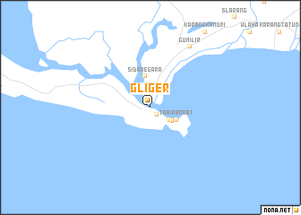 map of Gliger