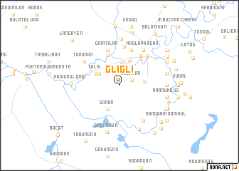 map of Gligli