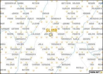 map of Glima