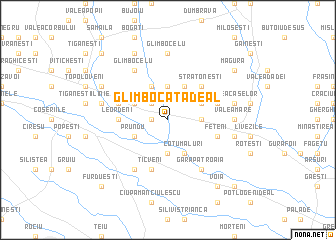 map of Glîmbocata-Deal