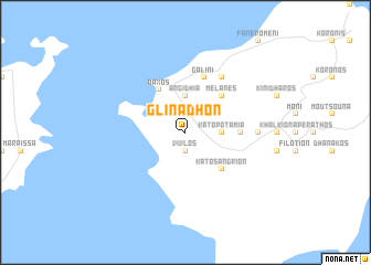 map of Glinádhon