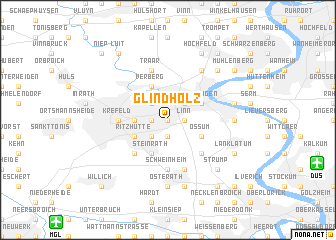 map of Glindholz