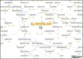 map of Glinik Polski