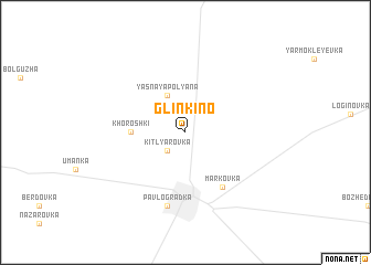 map of Glinkino