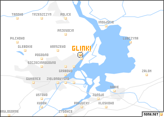 map of Glinki