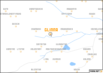 map of Glinna