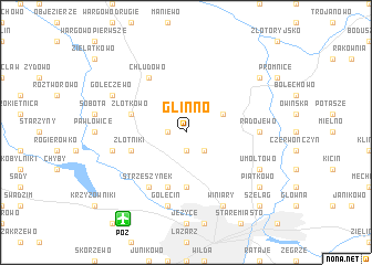 map of Glinno