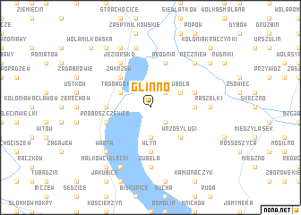 map of Glinno