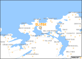 map of Glinsk