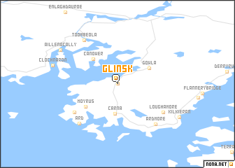 map of Glinsk