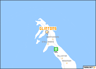 map of Glintons