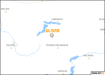 map of Glisno