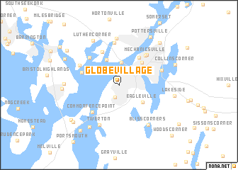 map of Globe Village