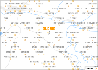 map of Globig