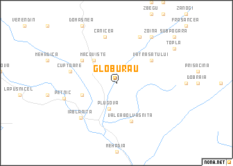 map of Globurău