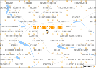 map of Głodowo Rumunki