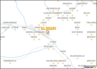 map of Gloduri