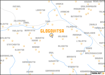 map of Glogovitsa