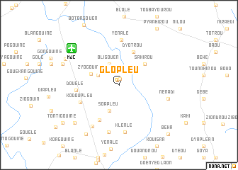 map of Glopleu