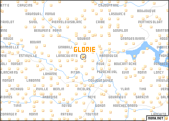 map of Glorie