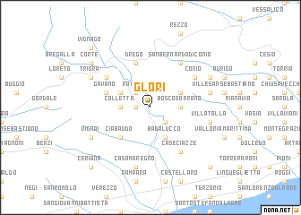 map of Glori