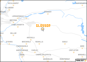 map of Glossop