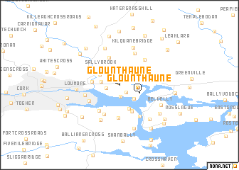 map of Glounthaune