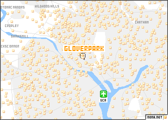 map of Glover Park