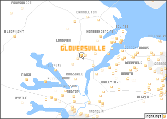 map of Gloversville