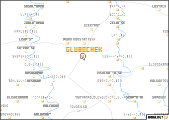 map of Glubochek