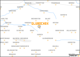 map of Glubochek