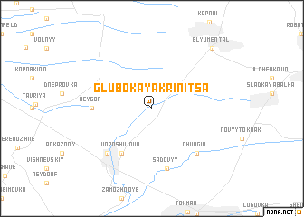 map of Glubokaya Krinitsa