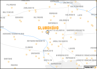 map of Glubokovo