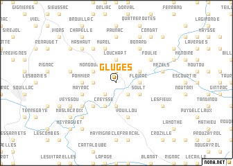 map of Gluges