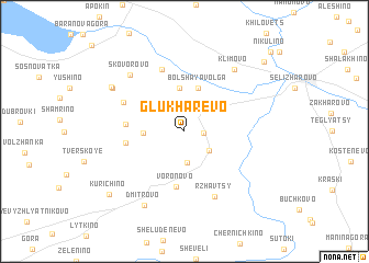 map of Glukharevo