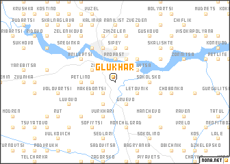 map of Glukhar