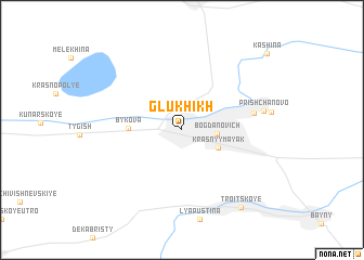 map of Glukhikh