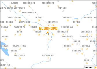 map of Glukhovo