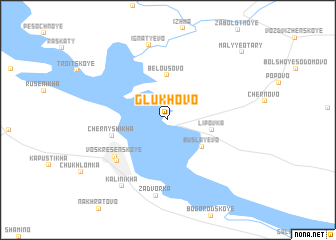 map of Glukhovo