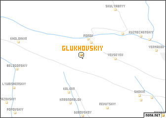 map of Glukhovskiy