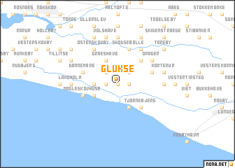 map of Glukse